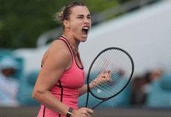 Miami Açık'ta Aryna Sabalenka üst üste ikinci kez şampiyon!