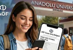 AÇIKÖĞRETİM FAKÜLTESİ AÖF SINAVLARI BU HAFTA SONU MU, NE ZAMAN? 2026 AÖF sınav giriş belgesi sorgulama nasıl yapılır?