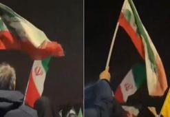 Saldırılar devam ederken Tahran sokaklarında tekbir sesleri yükseldi