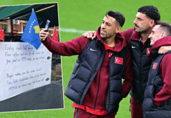 Kosova'daki kafeden Türk taraftarlara çay ve kahve ikramı!