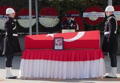 Şehit polis Mustafa Aydın için İstanbul Emniyet Müdürlüğü'nde tören