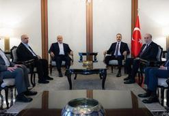 Dışişleri Bakanı Hakan Fidan Hamas heyetiyle bir araya geldi