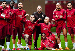 Galatasaray'da Trabzonspor derbisinin hazırlıkları devam etti