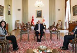 TBMM Başkanı Kurtulmuş, DEM Parti'li Buldan ve Sancar'ı kabul etti