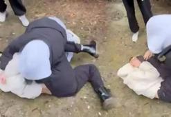 Liseli kızların kavgası kamerada
