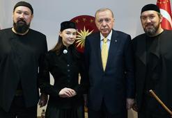 Cumhurbaşkanı Erdoğan 'Ay Yola' müzik grubunu kabul etti