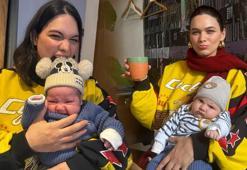 Beste Kökdemir'den bebeğiyle yeni kare! İşte oğlu Güneş'in son hali