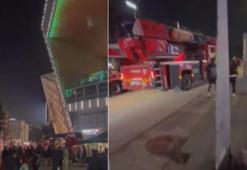 Kağıthane’de AVM’de yangın: Ekiplerin müdahalesi ile yangın söndürüldü