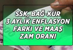 3 AYLIK ZAM ORANI KESİNLEŞTİ! SSK, BAĞ-KUR EMEKLİSİ 2026 TEMMUZ MAAŞ ZAMMI yüzde kaç olacak? Mart ayı enflasyonu sonrası emekliler için kesinleşen zam oranı...