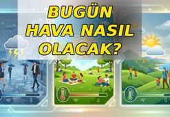 BUGÜNKÜ HAVA DURUMU 🌦️ Hafta sonu hava nasıl olacak? Bugün yağmur var mı? Meteoroloji hava durumu raporu