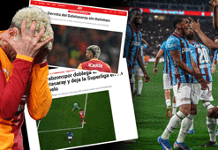 Trabzonspor - Galatasaray maçı Avrupa'da gündem oldu! 'Fenerbahçe'ye bir fırsat daha verdi'