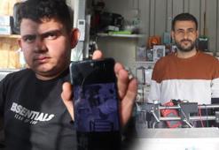 Görüntüleri izleyince şoke oldu! 'Sadece sıfır telefonları al’