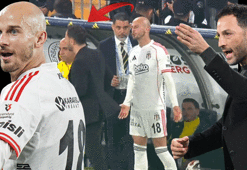 Fenerbahçe-Beşiktaş derbisinde Cerny ve Tedesco arasında tartışma! Sarı kart kararı
