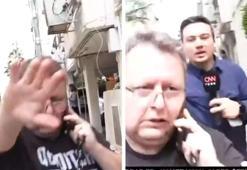 İsrail'de CNN Türk canlı yayınına müdahale! 'Polisin olmayışı cesaretlendiriyor'