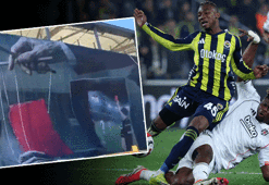 Beşiktaş'ta penaltı tepkisi devam ediyor! Stadyuma dev pankart