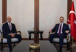 Dışişleri Bakanı Hakan Fidan, ABD'li Büyükelçi Barrack'ı kabul etti