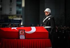 İstanbul'da trafik kazasında şehit olan polis Seçkin Yalçın son yolculuğuna uğurlandı
