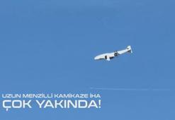 Uzun menzilli kamikaze İHA'dan test uçuşu