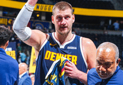 NBA'de Nikola Jokic "triple-double" yaptı Nuggets kazandı!