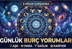 Günlük Burç Yorumları 8 Nisan: Merkür ve Venüs Etkisiyle Şans Kapınızı Çalabilir! İşte Burç Burç Tam Liste
