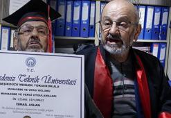 77 yaşında üniversiteyi bitirdi! ‘Sınıfta bana dede diyorlardı’