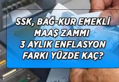 TEMMUZ EMEKLİ MAAŞ ZAMMI 2026 | 3 aylık SSK, Bağ-Kur emekli enflasyon farkı belli oldu! Temmuz 2026 emekli maaş zam oranı yüzde kaç olacak?