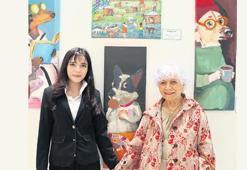 İki nesil bir tuvalde