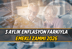 EMEKLİNİN SIRADAKİ YENİ ZAM HESAPLAMASI 💥 3 Aylık Enflasyon farkıyla emekli maaşı zammı ne kadar? 2026 Ocak, Şubat, Mart Enflasyonuyla emekli zammı yüzde kaç arttı?