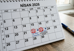GERİ SAYIM BAŞLADI 📌 22 ve 23 Nisan tatil mi, bu sene hangi günlere denk geliyor? 22 Nisan yarım gün tatil mi, 23 Nisan tam gün resmi tatil mi?
