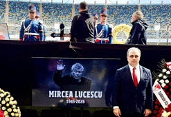 TFF yönetim kurulu üyesi Ural Aküzüm, Mircea Lucescu'nun cenaze ve anma törenlerine katıldı