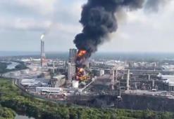 Meksika'daki petrol rafinerisinde bir ayda ikinci yangın! Bölgeden dumanlar yükseliyor