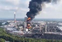 Meksika'daki petrol rafinerisinde bir ayda ikinci yangın! Bölgeden dumanlar yükseliyor