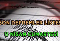 SON DAKİKA SON DEPREMLER LİSTESİ: 11 Nisan az önce deprem mi oldu, nerede, merkez üssü neresi, kaç büyüklüğünde? Son depremler listesine nereden, nasıl bakılır?