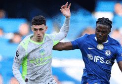 Premier Lig'de Manchester City, Chelsea'yi rahat geçti