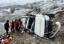 Artvin’de kar ve buzlanma faciası! Ambulans uçuruma yuvarlandı: 1 ölü, 4 yaralı