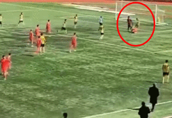 Mardin Süper Amatör Lig’de ortalık karıştı! Rakibinin başına tekme attı, elmacık kemiğini kırdı