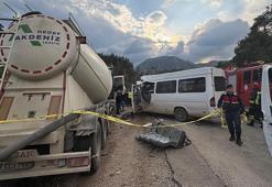 Burdur Bucak’taki 7 ölümlü kazada yeni gelişme! Beton mikseri sürücüsü tutuklandı