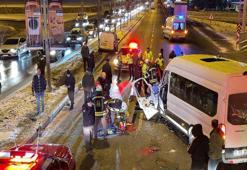 Erzurum’da zincirleme kaza! Çok sayıda yaralı var
