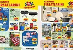 GÜNCEL ŞOK AKTÜEL AFİŞİ RAFLARDA SATIŞTA! ŞOK 15-21 Nisan Haftanın Fırsatları aktüel kataloğunda bu hafta hangi ürünler satışa sunulacak?Seramik Sahan, Semaver, Kapaklı Kek Fanusu, Pompalı Çelik Termos, Kamp Sandalyesi...