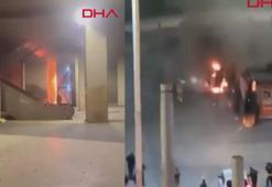 Taksim Metro İstasyonu'nda asansörde yangın çıktı