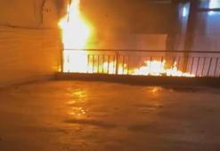 Taksim Metro İstasyonu'nda korkutan yangın