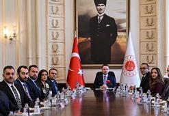 Adalet Bakanı Gürlek, Türk Hukuk Enstitüsü heyetini kabul etti