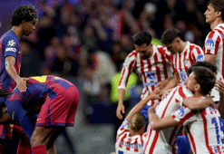 Devler Ligi'nde Atletico Madrid, Barcelona'yı saf dışı bıraktı