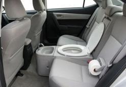 Arabanın içinde olur mu demeyin! Patenti alındı, tuvalet entegre ediliyor