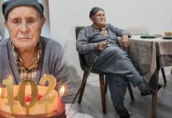 12 yıl önce eşini kaybetti, 5 kez torun torunu gördü! 102'lik Mustafa dedenin sırrı: Gelecekle ilgili konuşur