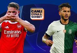 Arsenal yarı final için Sporting Lizbon karşısında! Kritik maçın heyecanı canlı sohbet ile Misli’de