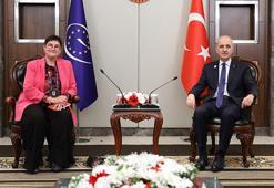 TBMM Başkanı Kurtulmuş, AKPM Başkanı Bayr ile görüştü