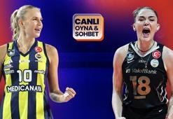 VakıfBank şampiyonluk, Fenerbahçe seriyi uzatmak için sahada! Maçın heyecanı canlı sohbet ile Misli'de