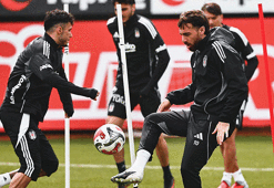 Beşiktaş, Samsunspor maçı hazırlıklarına devam etti
