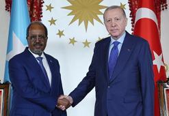 Cumhurbaşkanı Erdoğan, Somali Cumhurbaşkanı Mahmud ile görüştü